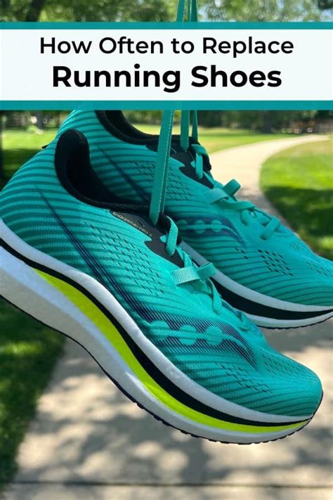 how often change running shoes.